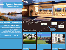 Tablet Screenshot of agence-simon.com